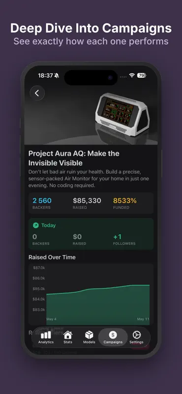 MakerStats 3D Printing Tracker screenshot 6 of 7