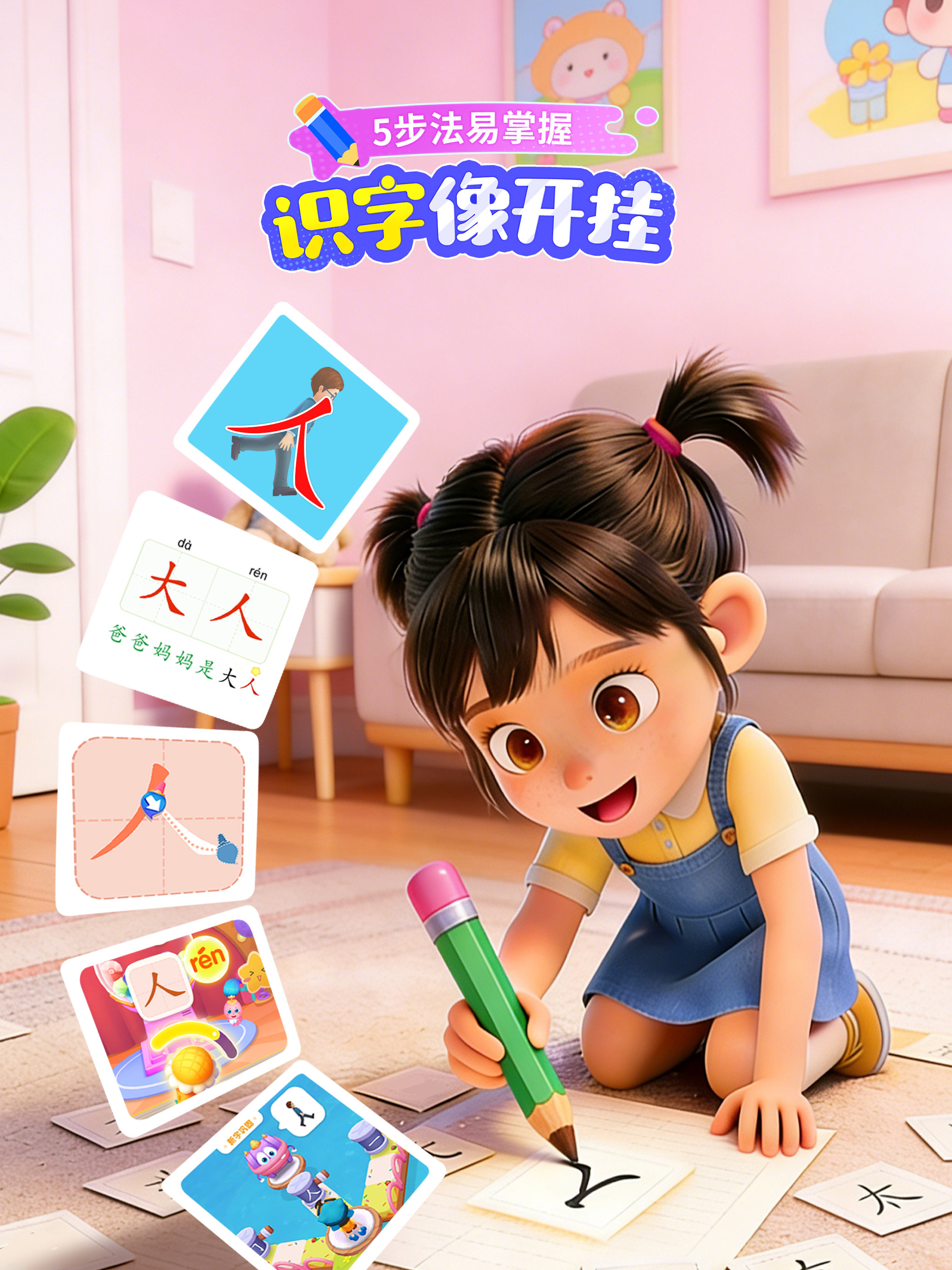 宝宝巴士汉字-儿童分龄识字认字阅读学习软件 screenshot 8