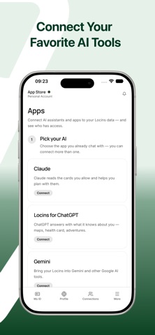 Locins iPhone screenshot