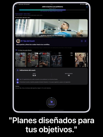 RepSync - Fitness iPad screenshot
