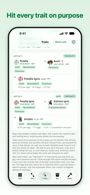 Paladex: Breeding Calculator screenshot 2