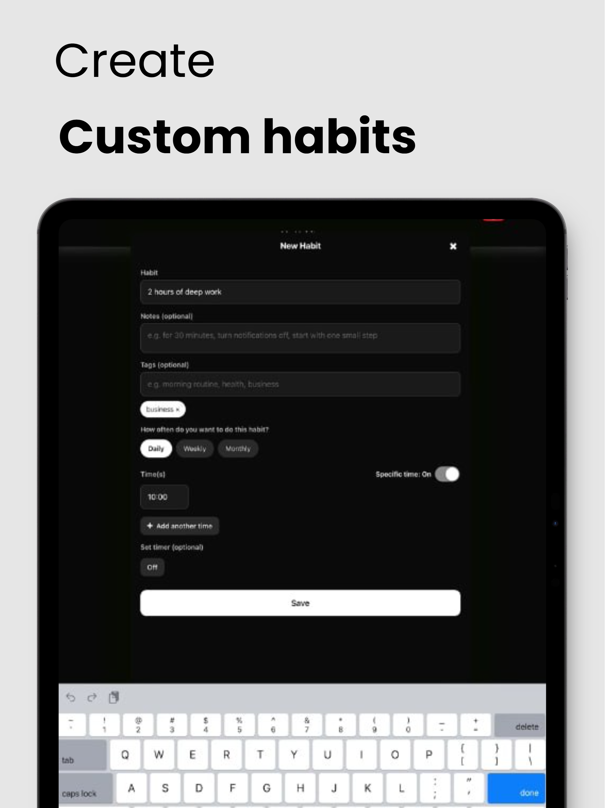 Habit Tracker - HabitBase screenshot 7