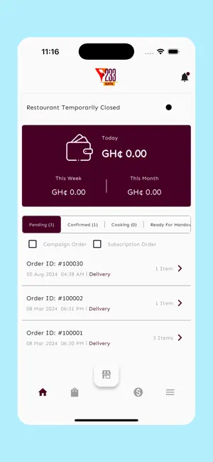 +233 Eats Restaurants screenshot 1