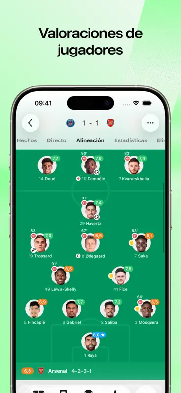 FotMob - Resultados de Fútbol screenshot 4 of 10
