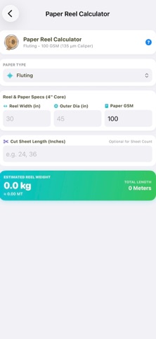 Corrugated Carton Costing screenshot