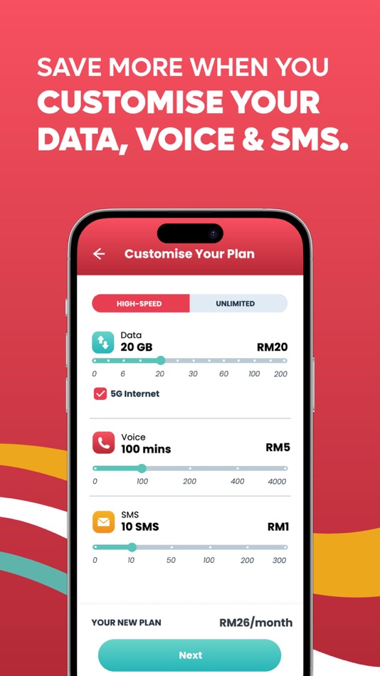 #2. Formerly Yoodo (iOS) 由: CelcomDigi Telecommunications Sdn Bhd