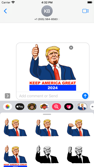 Election Trump Pack Screenshot 2 - AppWisp.com Election Trump Pack Screenshot 2 - AppWisp.com