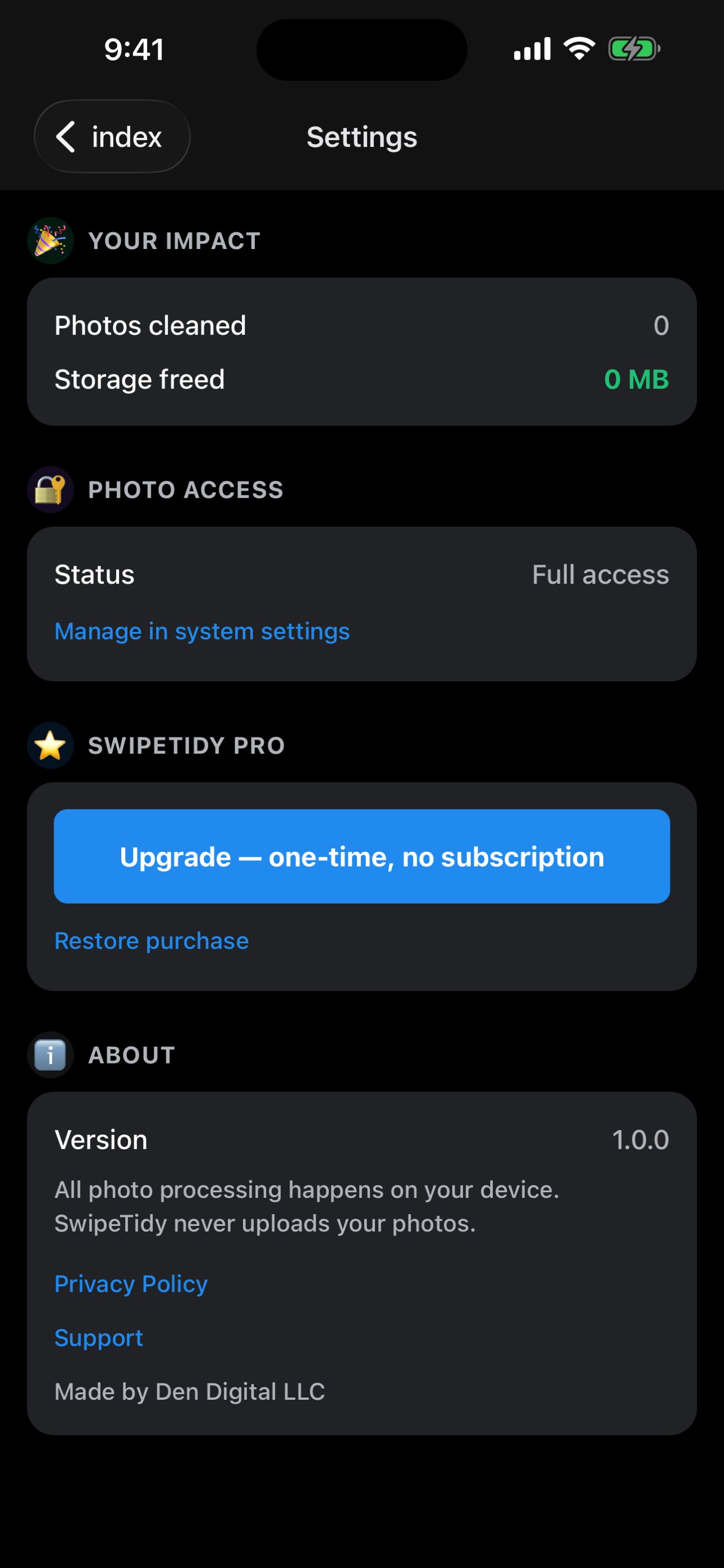 SwipeTidy: Photo Cleaner