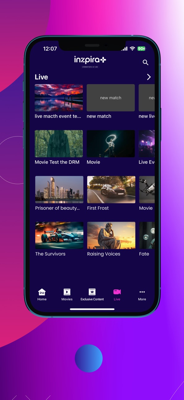 iPhone screenshot