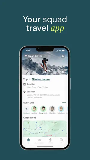 Group Trip Planner - AvoSquado screenshot 1
