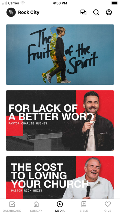 Rock City Church App Screenshot