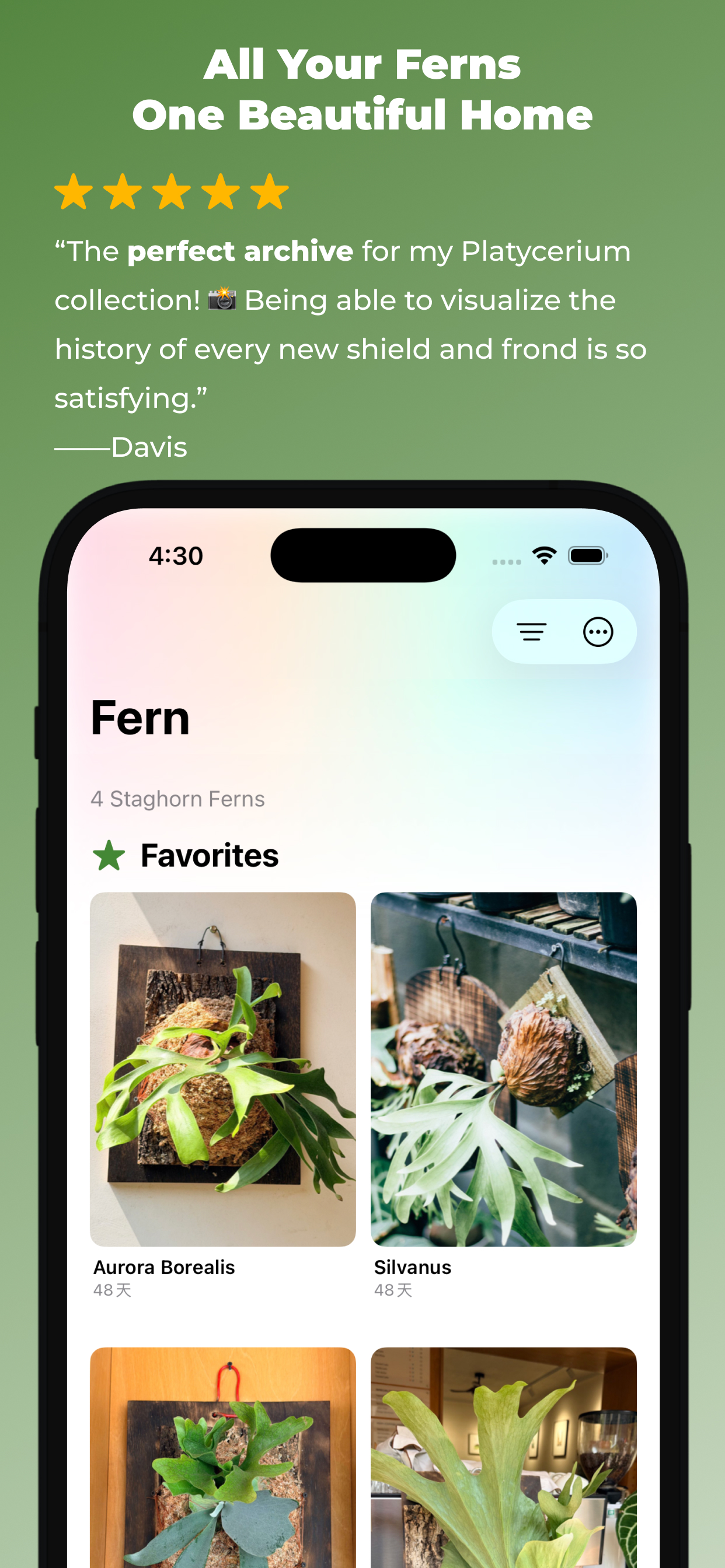 Fern: Plant Journal & Care screenshot 3