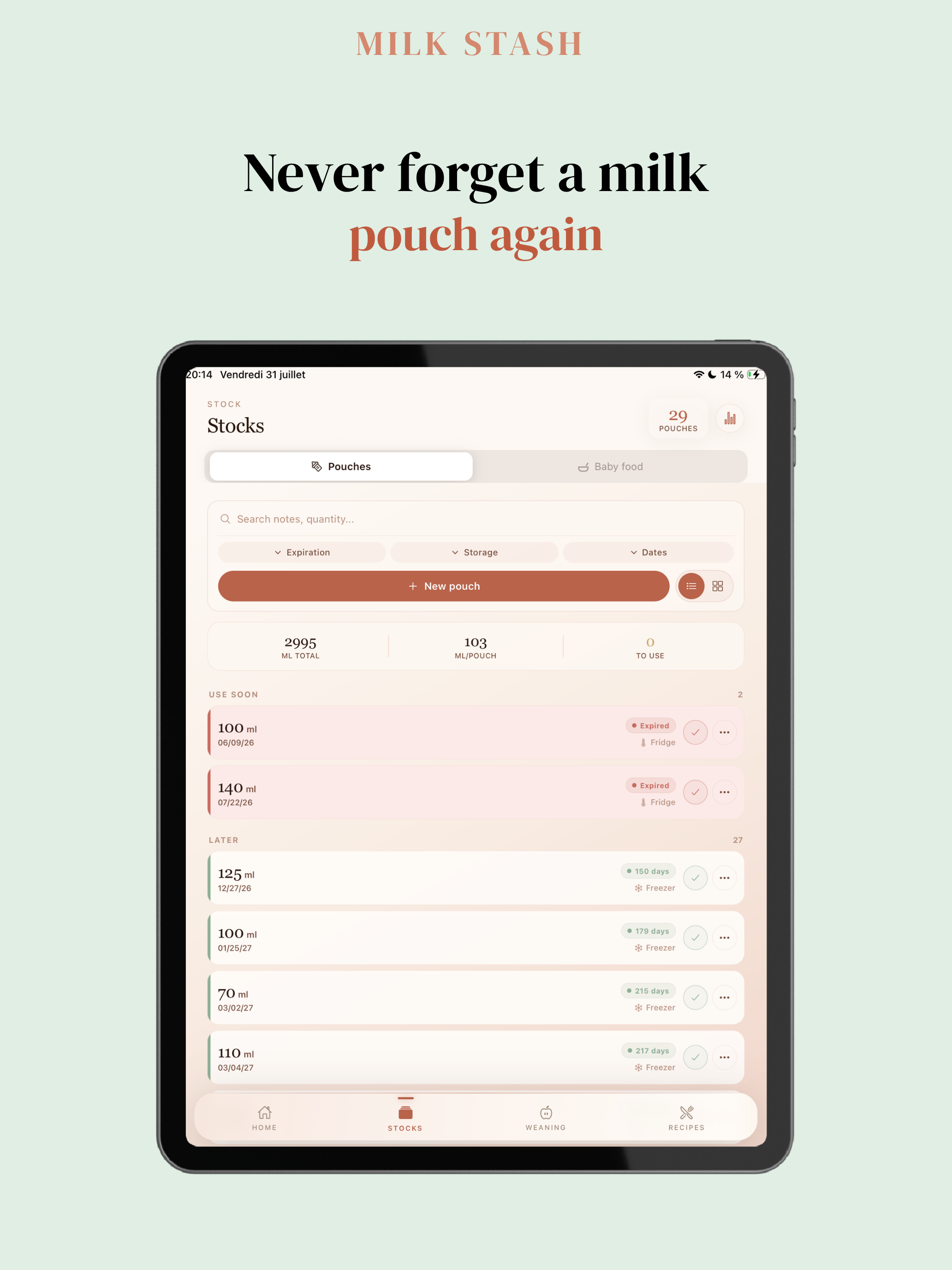 MilkyLady: Baby Feeding screenshot 8