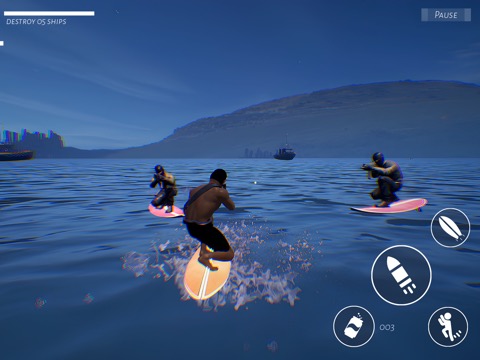 Bullet Surfer: Action Shooterのおすすめ画像2