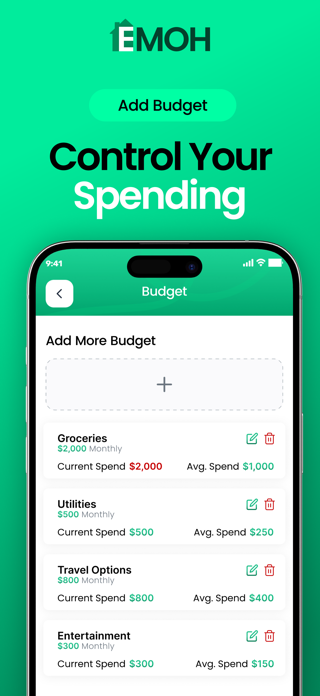 EMOH: Smart Budget Tracker Screenshot 4 of 6