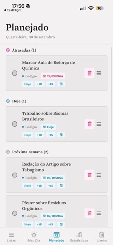Listify: To Do e Compras Screenshot 2 of 5