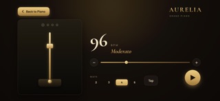 Aurelia Piano iPhone screenshot