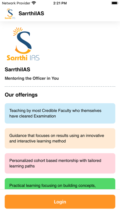 SarrthiIAS Screenshot