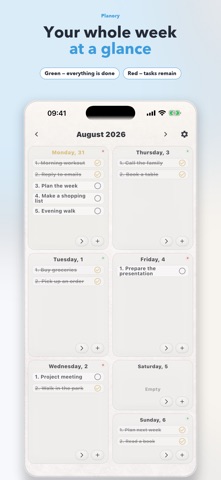 Planory: Daily Planner Screenshot 1 of 5