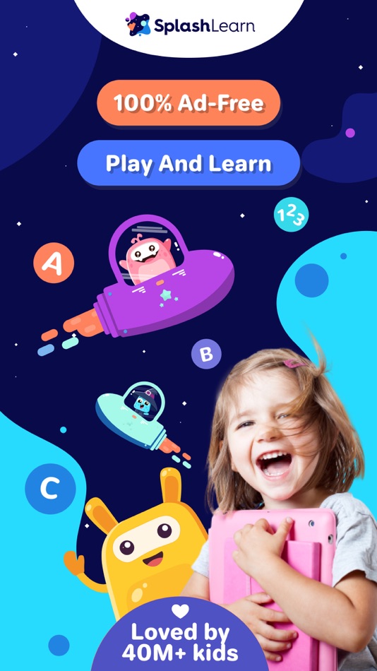 #1. SplashLearn: Kids Learning App (iOS) Podle: StudyPad, Inc.