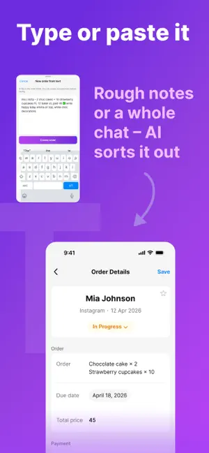 Snap Order Tracker & DM Sales screenshot 4