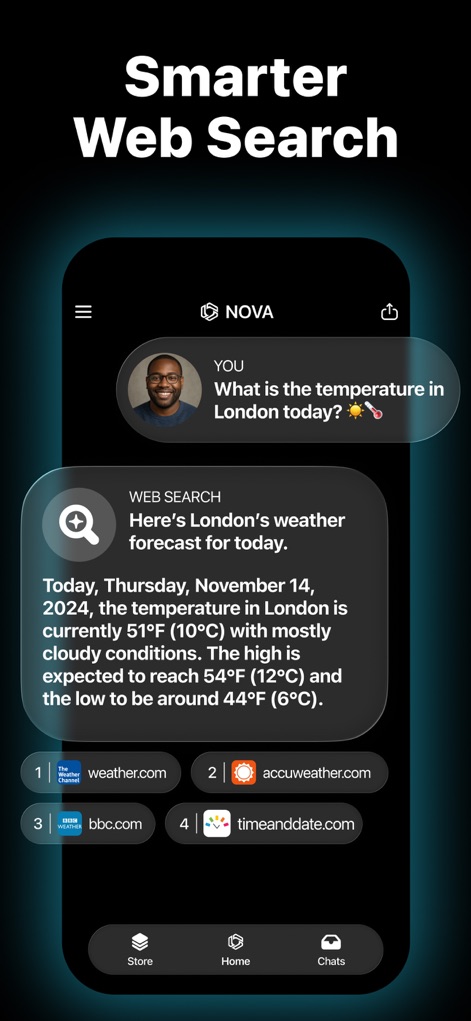 AI Chatbot - Nova - Intelligent Web Search