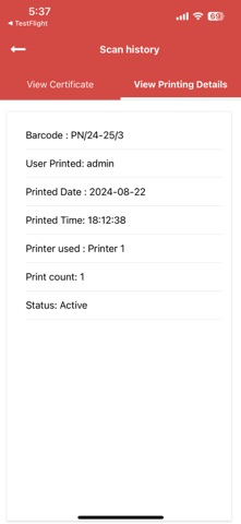 DC SeQR Scan Screenshot 5 of 5
