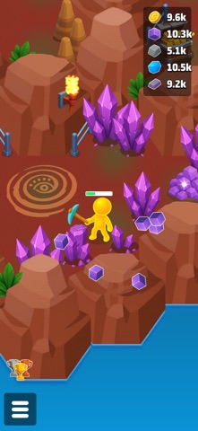 Galaxy Idle Miner iPhone screenshot