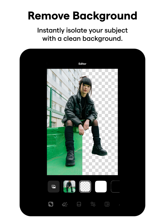 InstaSize KI Bilder bearbeiten Screenshot