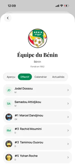 Bénin Football screenshot 3