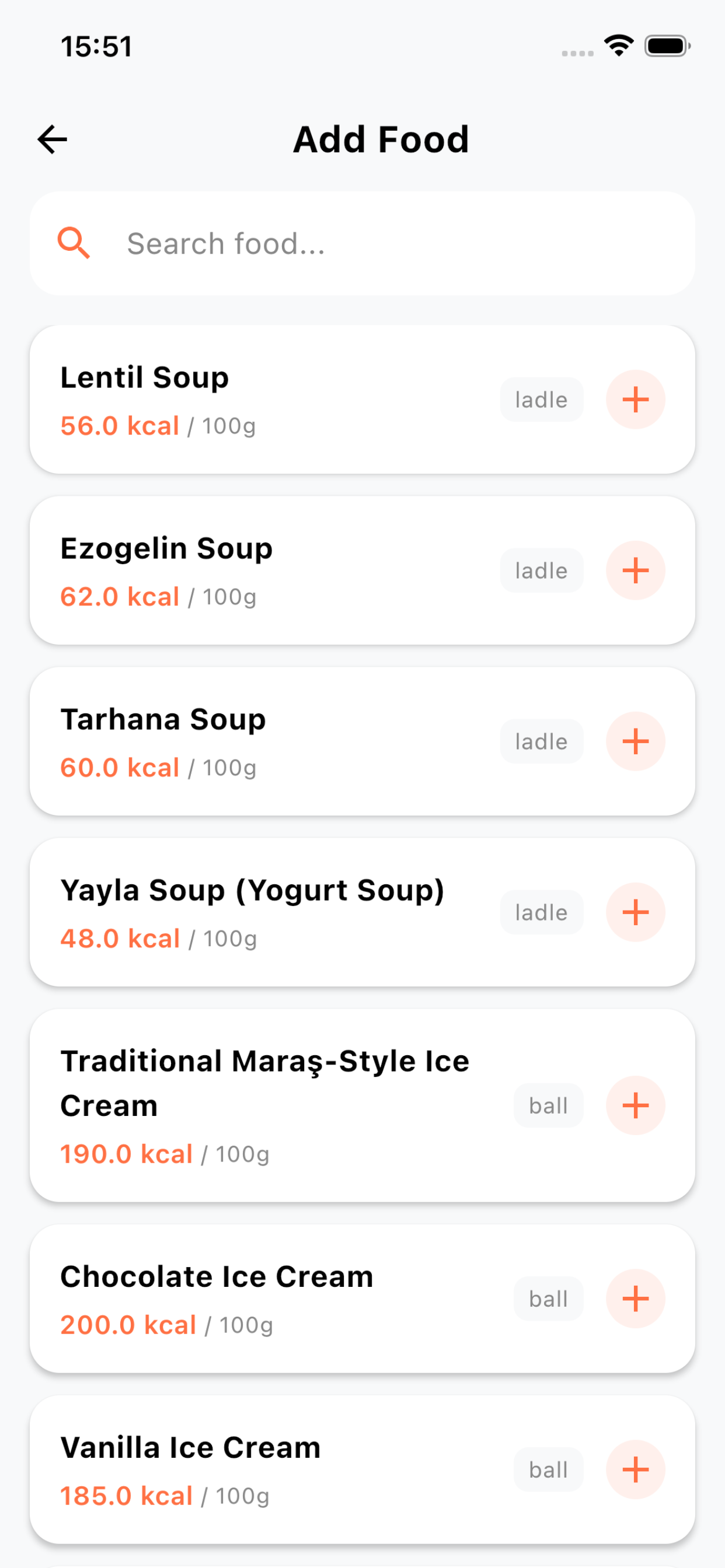 CloudCal: Calorie Counter screenshot 5