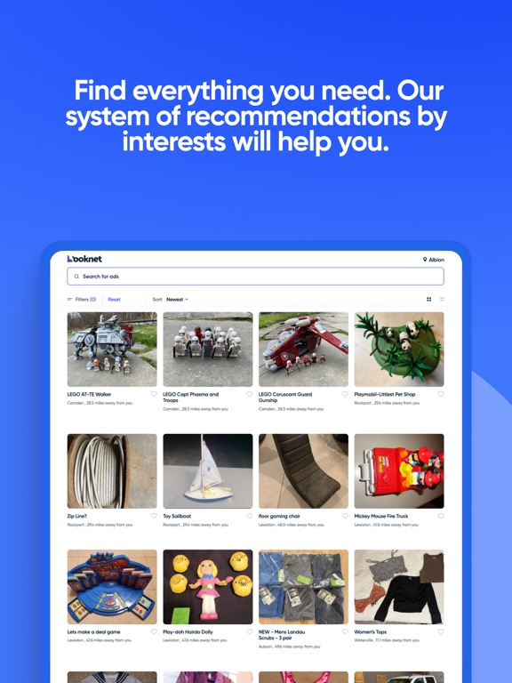 Looknet iPad screenshot 3 - Shopping app