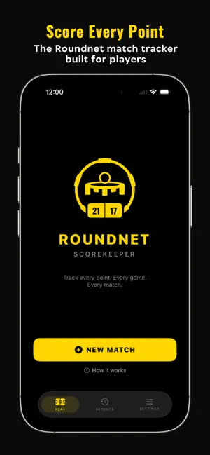 Roundnet Scorekeeper screenshot 1