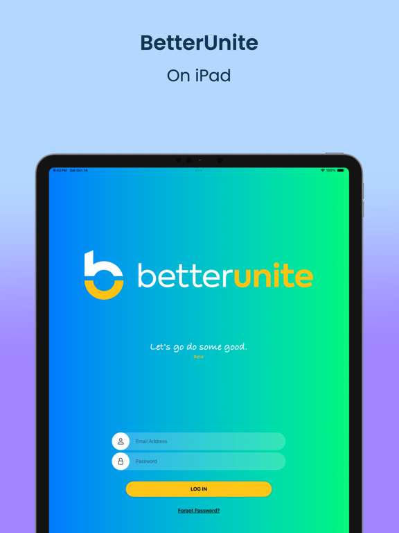 BetterUnite iPad screenshot 1 - Utilities app