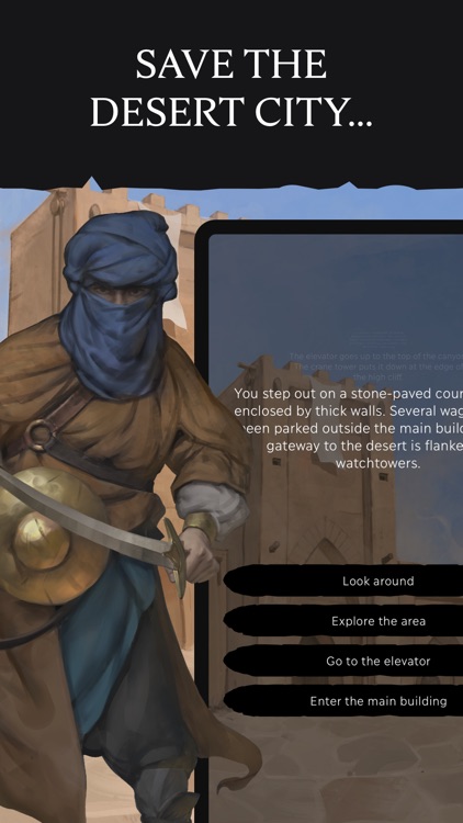 Eldrum: Black Dust - Text RPG screenshot-6