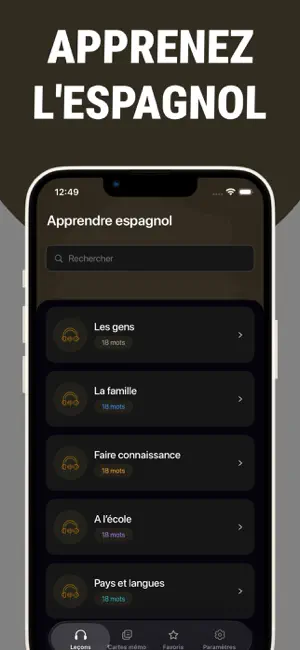 Apprenez l'Espagnol Facile screenshot 1