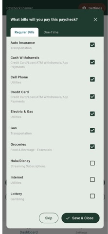 Paycheck Planner: Calculator app screenshot 2