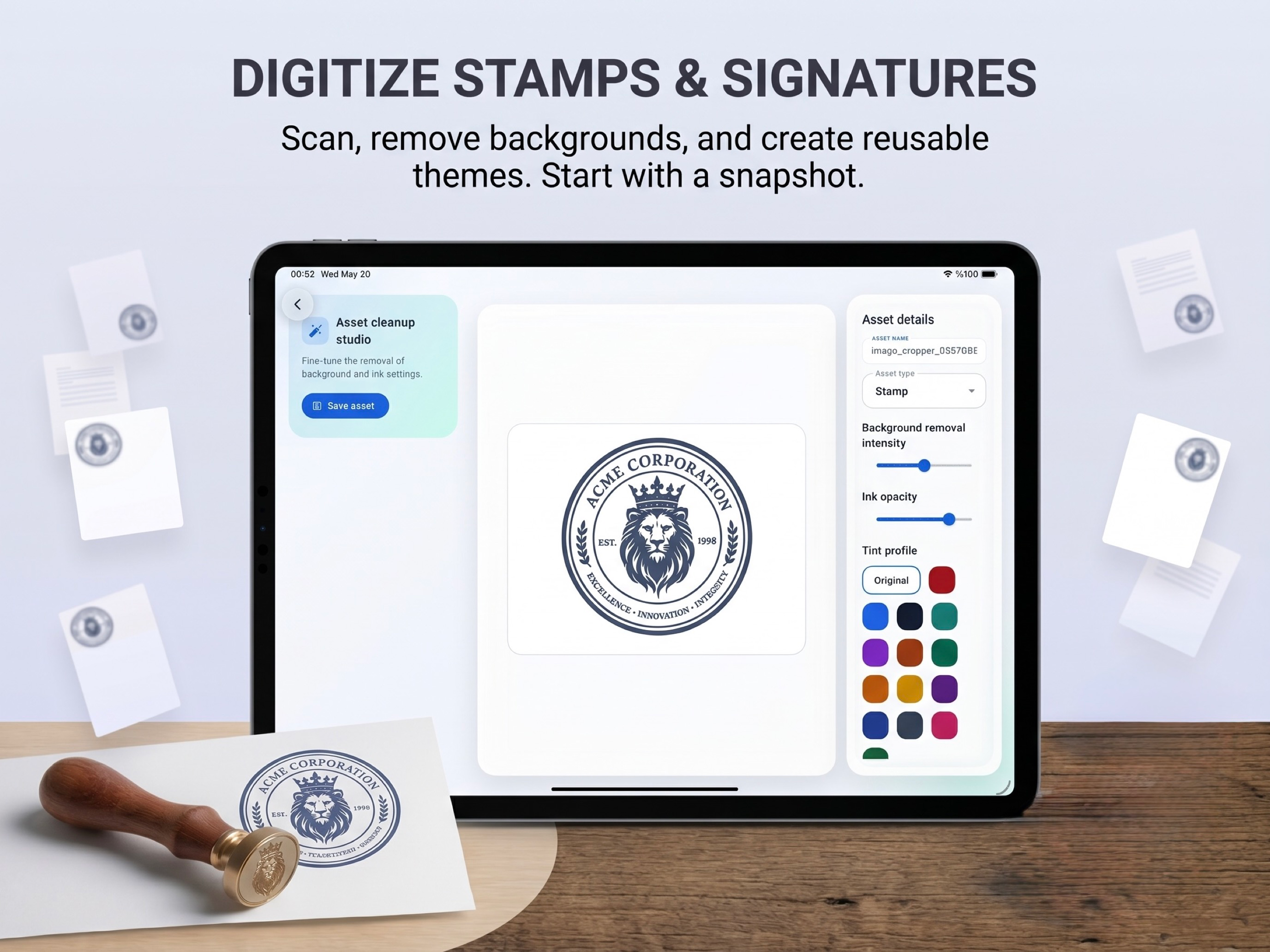 Sign & Seal: Batch Stamp PDFs