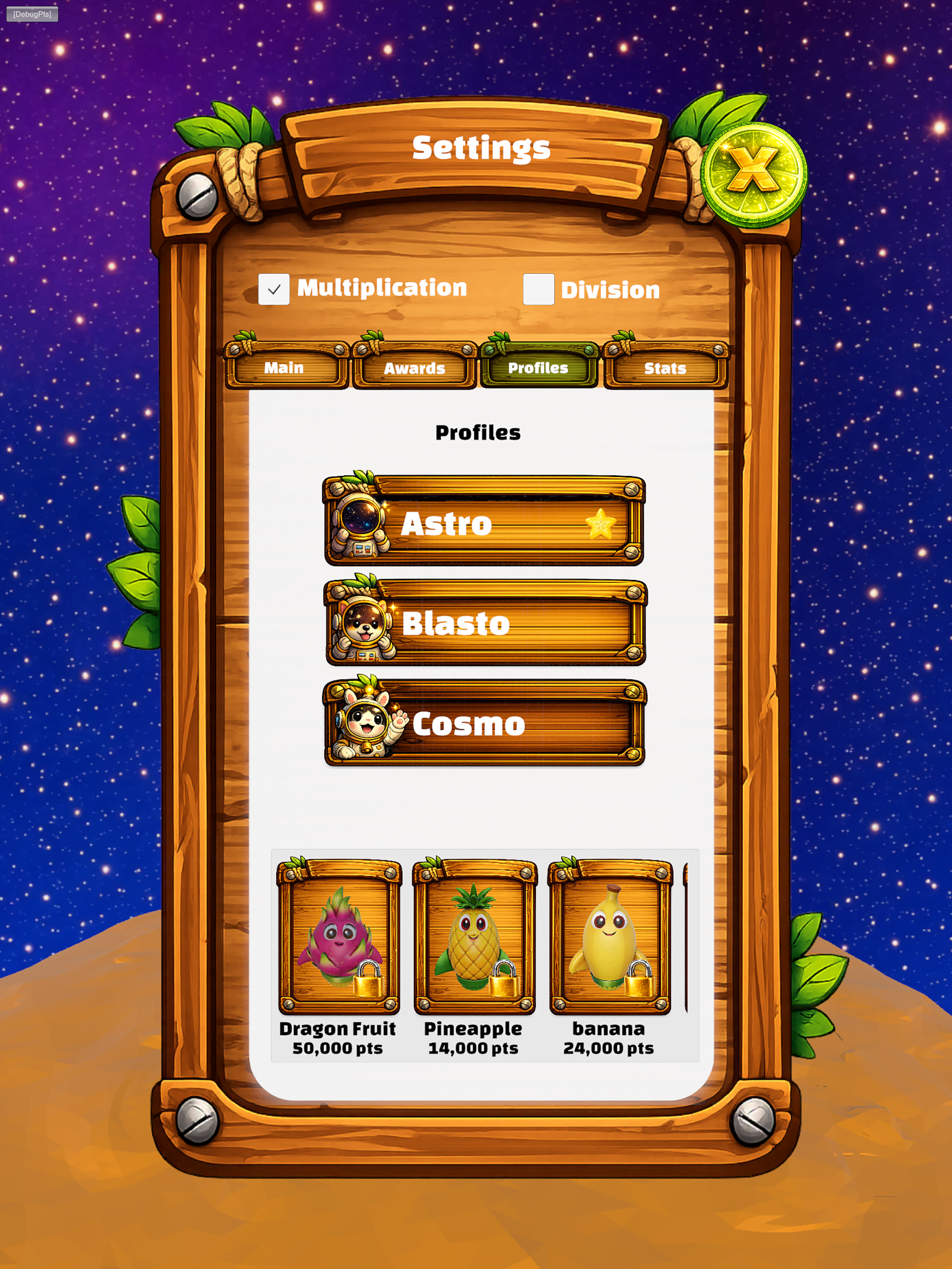 Fruit Rockets 3 Multiplication screenshot 13