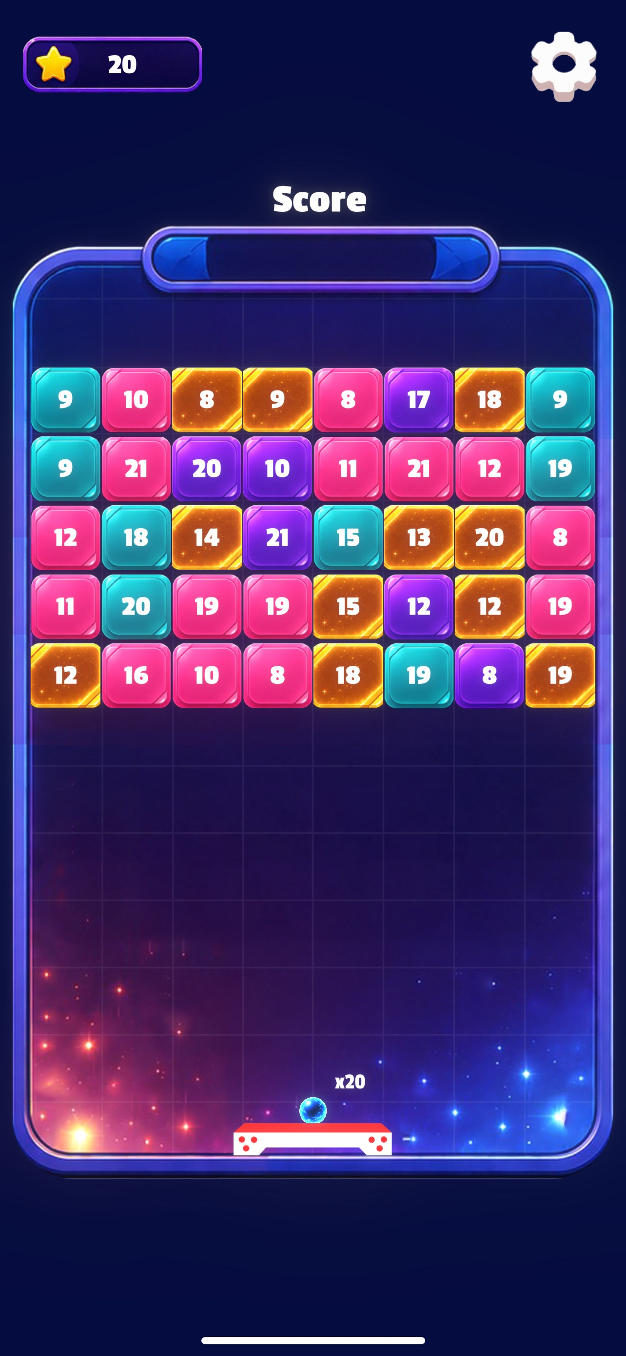 Brick Pop - Ball Blast screenshot 2