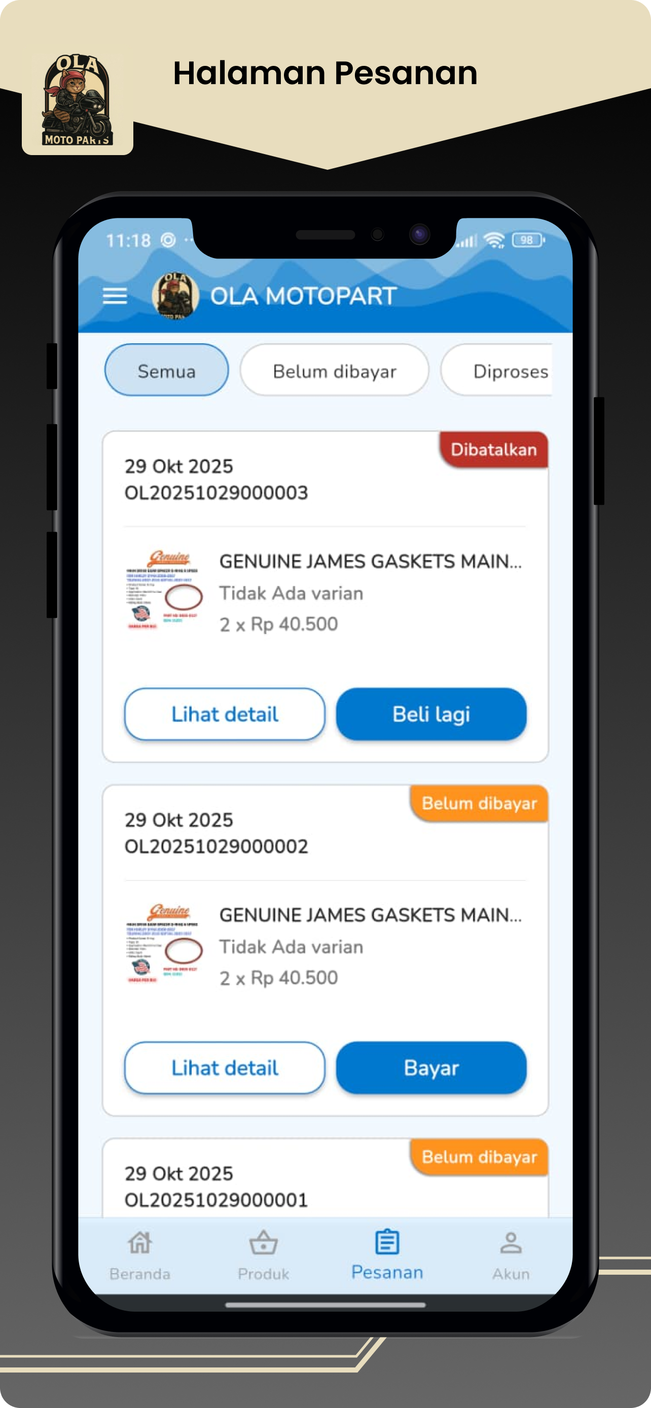 Ola Motopart Store