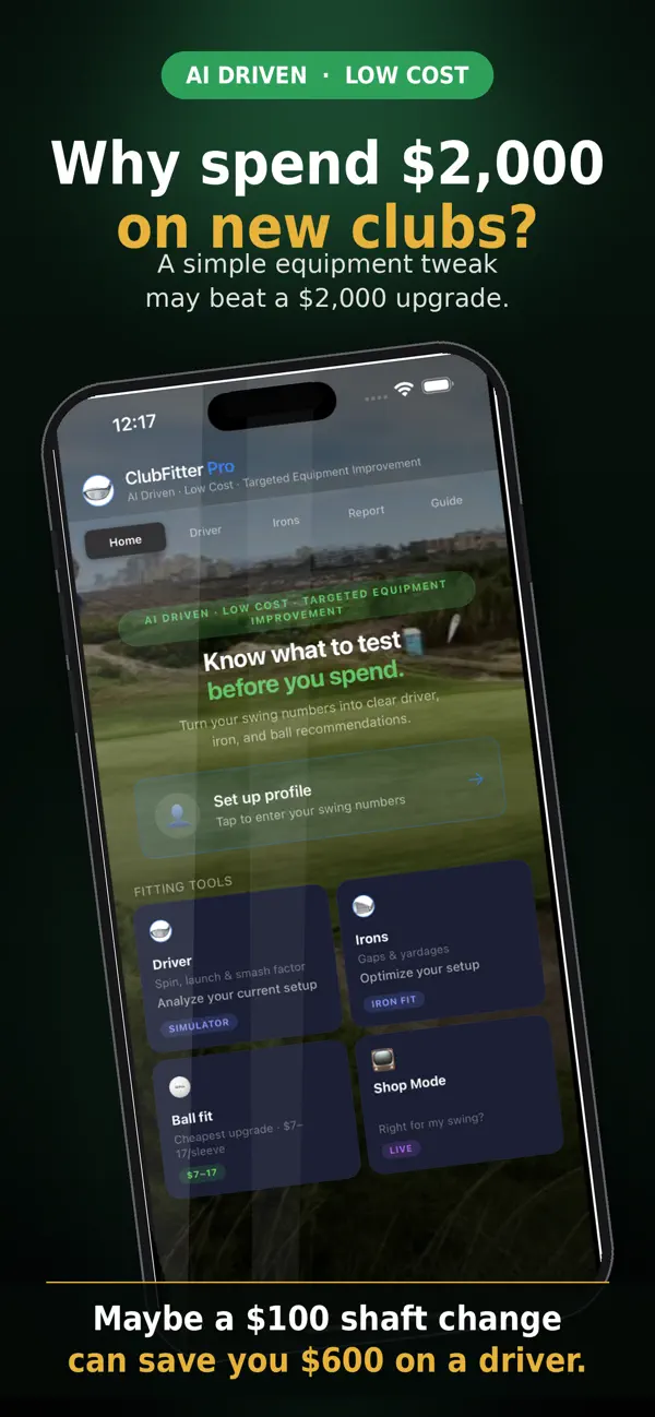 Screenshot #1 pour ClubFitter Pro