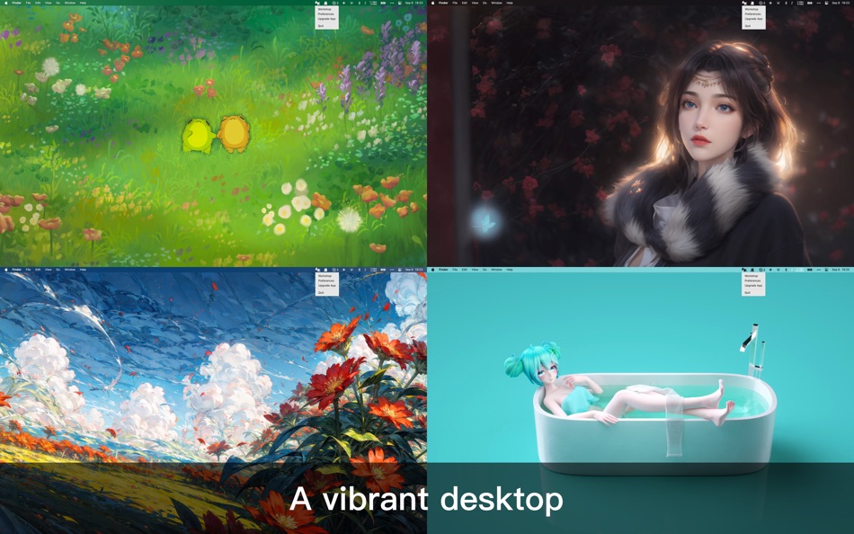 #5. 4K Dynamic Wallpaper (macOS) 由: Hao Wen