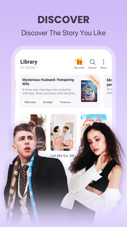 #4. Webfic-Make Reading Fantastic (iOS) بواسطة: DIANZHONG TECHNOLOGY SINGAPORE PTE. LTD.