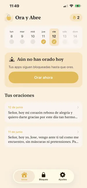 Ora y Abre screenshot 3