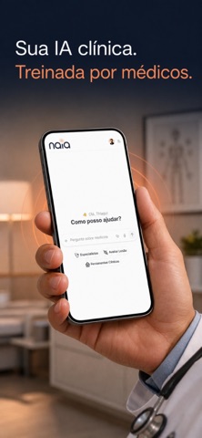 Naia - IA Clínica para Médicos screenshot