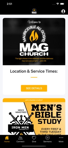 My MAG Church app screenshot 1