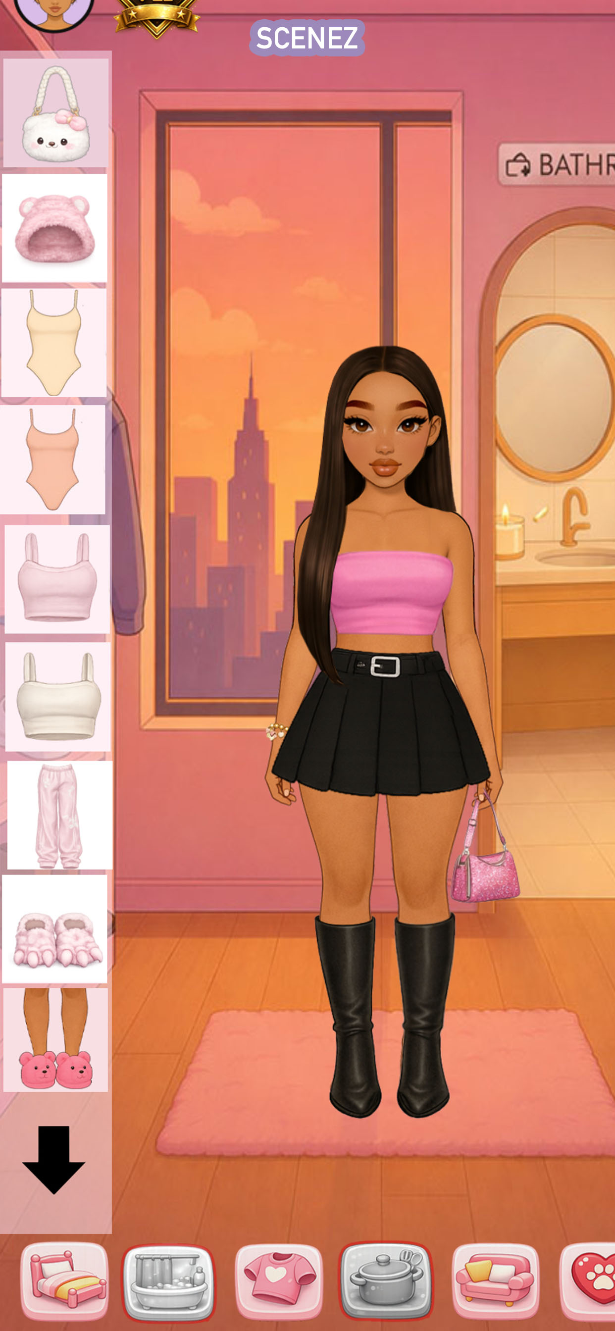 SCENEZ: Cozy Dress up screenshot 6