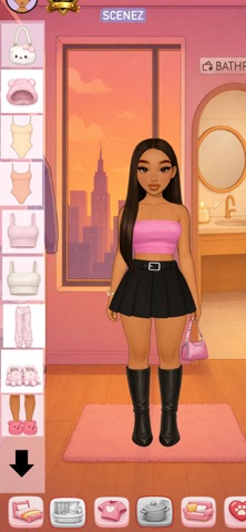 SCENEZ: Cozy Dress up iPhone screenshot