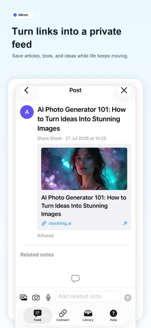 Ideon: Scroll Your Own Ideas screenshot 2